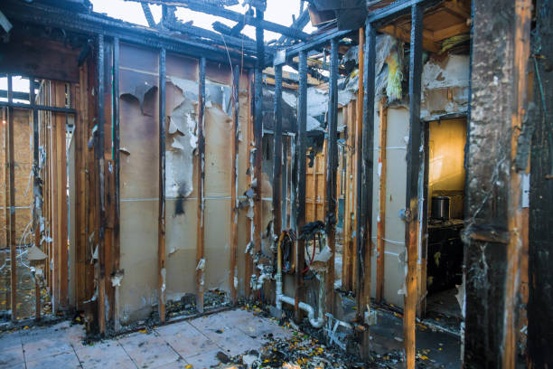 Professional Emergency Fire Cleanup technician working in Seminole, TX